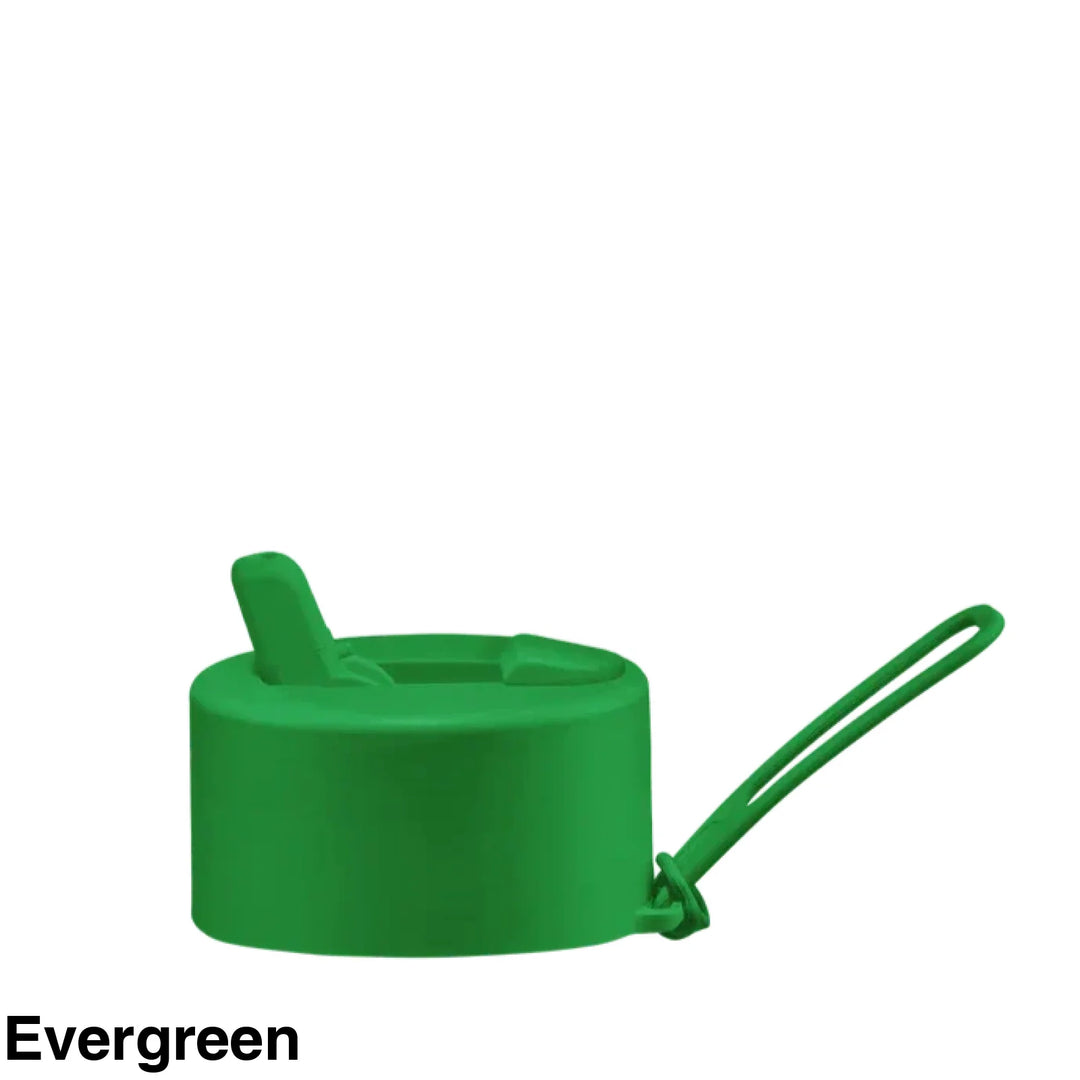 Frank Green Flip Straw Lid & Strap Only Evergreen