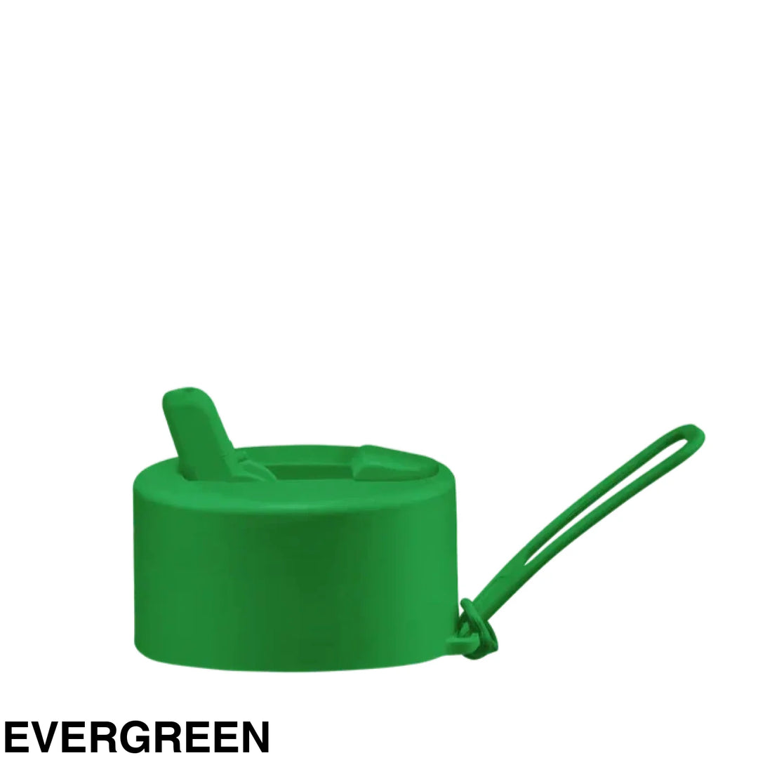Frank Green Flip Straw Lid & Strap Only Evergreen