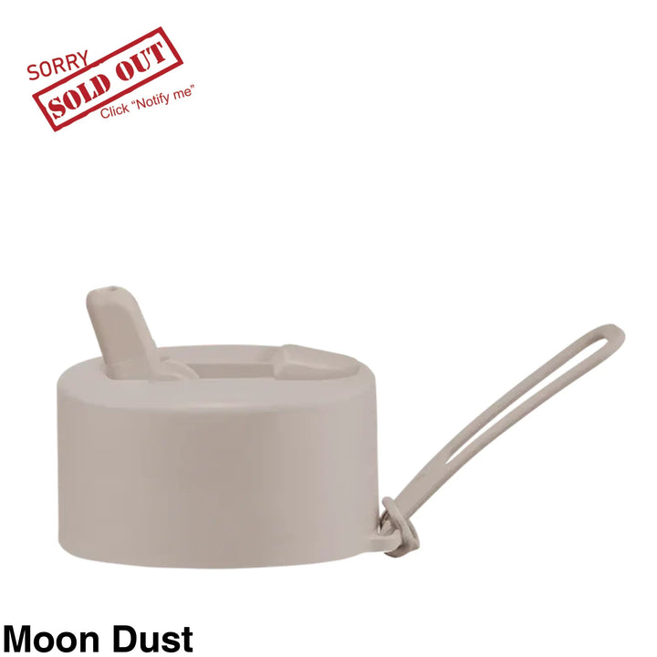Frank Green Flip Straw Lid & Strap Only Moon Dust
