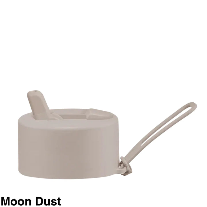 Frank Green Flip Straw Lid & Strap Only Moon Dust