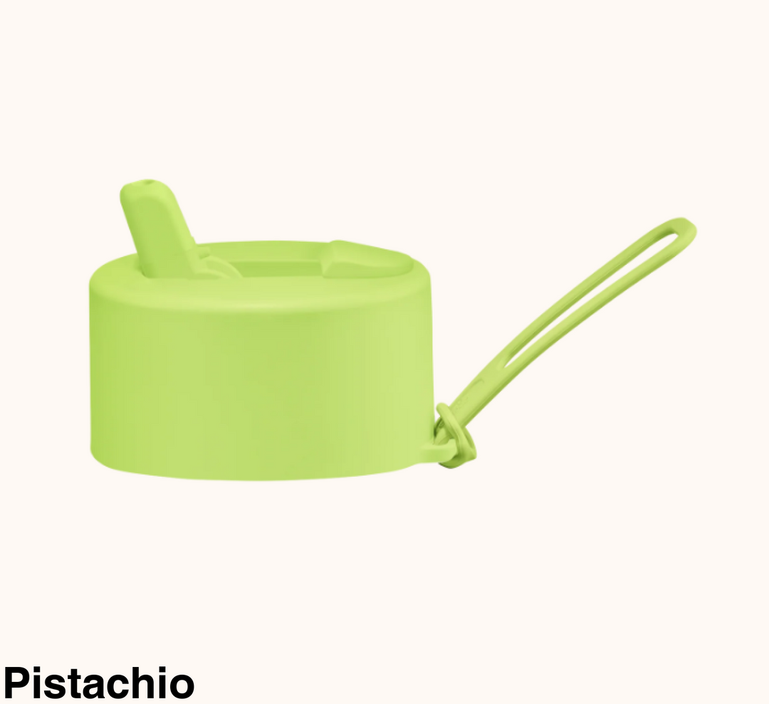 Frank Green Flip Straw Lid & Strap Only Pistachio
