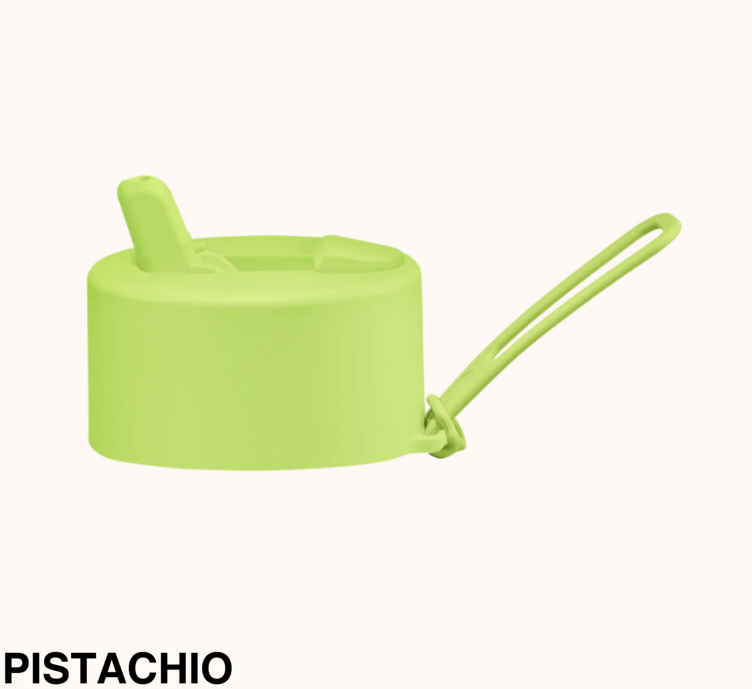 Frank Green Flip Straw Lid & Strap Only Pistachio