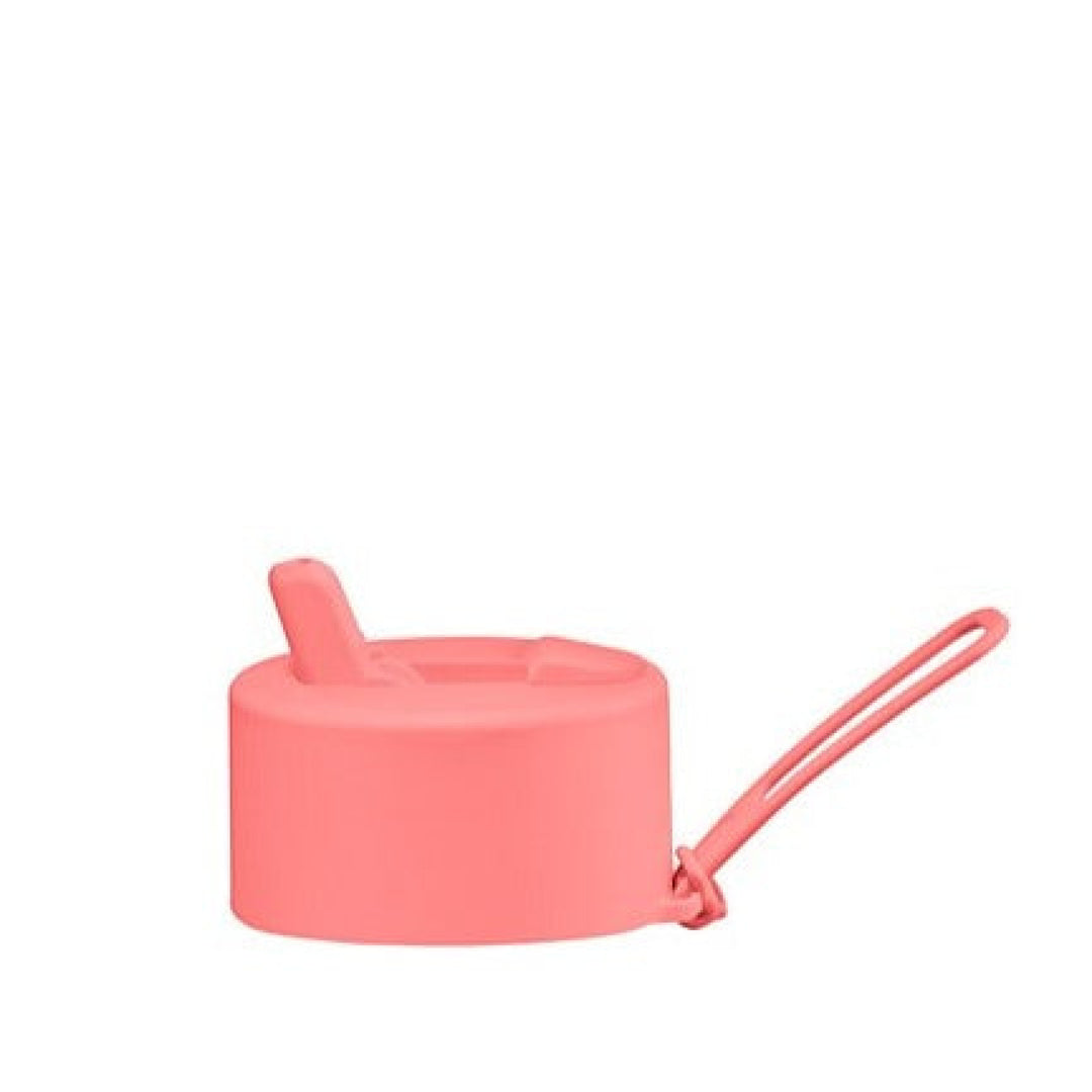 Frank Green Flip Straw Lid & Strap Only Sweet Peach