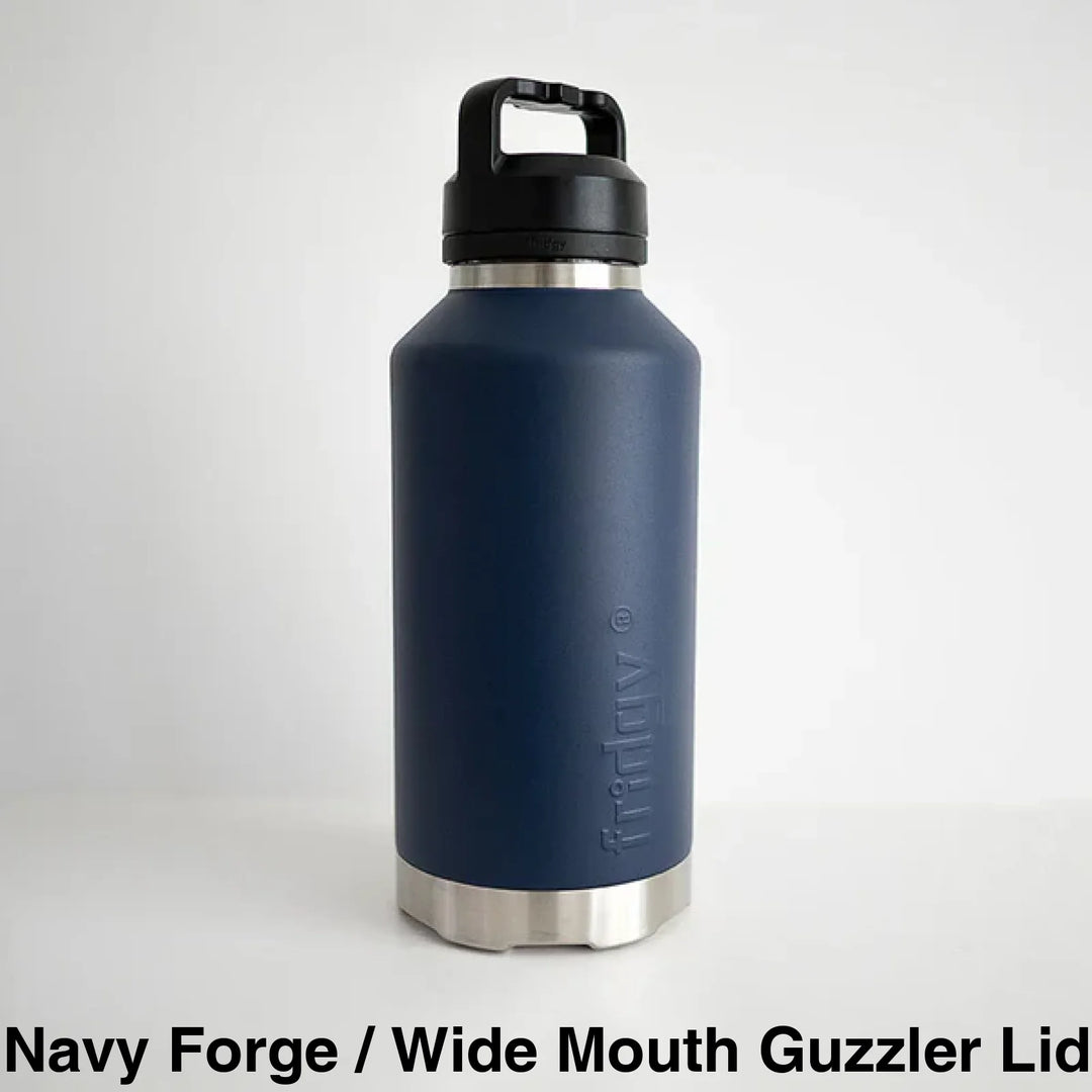 Fridgy 1.9L Insulated Bottle Navy Forge / Sipper Straw Lid