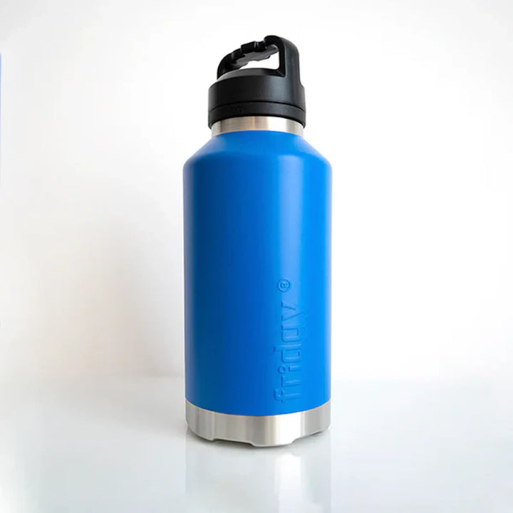 Fridgy 1.9L Insulated Bottle Regal Blue / Sipper Straw Lid