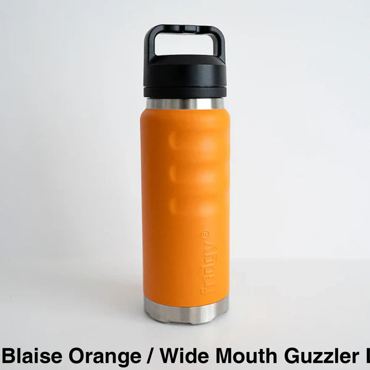 Fridgy 1080Ml Insulated Bottle - Wide Mouth Screw Lid Blaise Orange