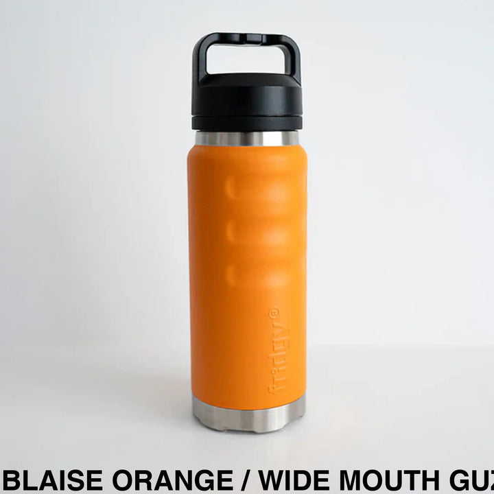 Fridgy 1080Ml Insulated Bottle - Wide Mouth Screw Lid Blaise Orange