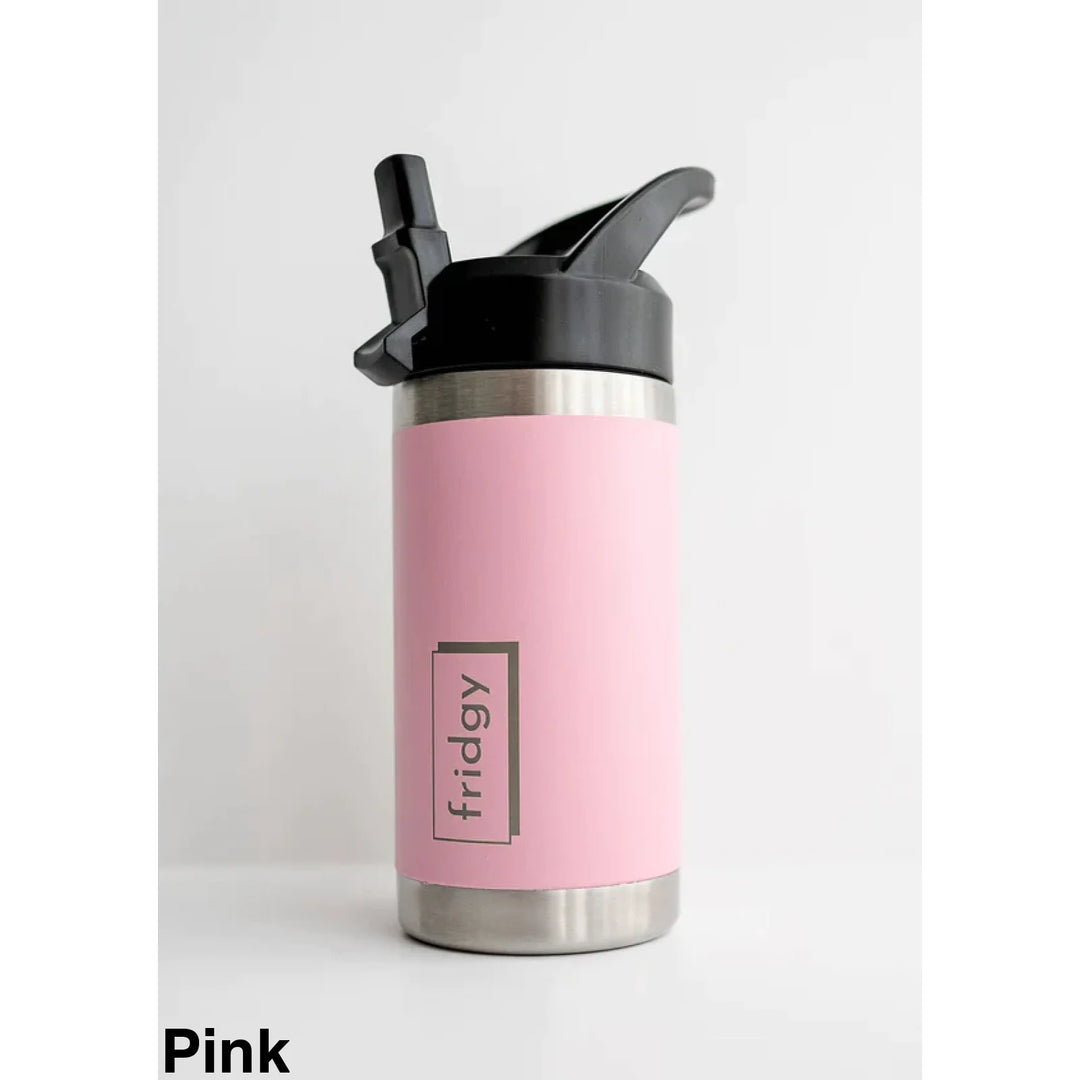 Fridgy 350Ml Kids Insulated Bottle - Sipper Lid Pink