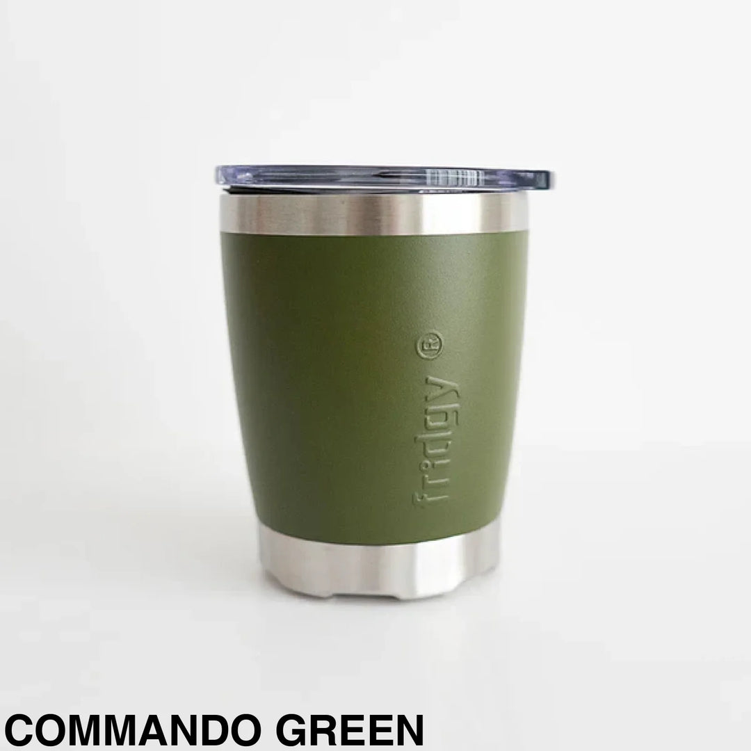 Fridgy 350ml Mini Insulated Tumbler Commando Green