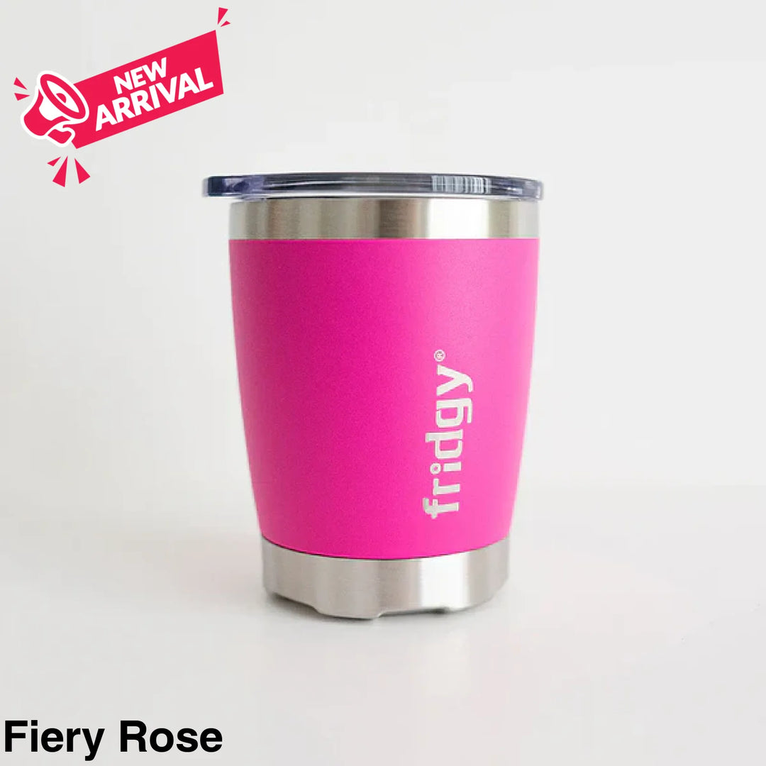 Fridgy 350ml Mini Insulated Tumbler Fiery Rose