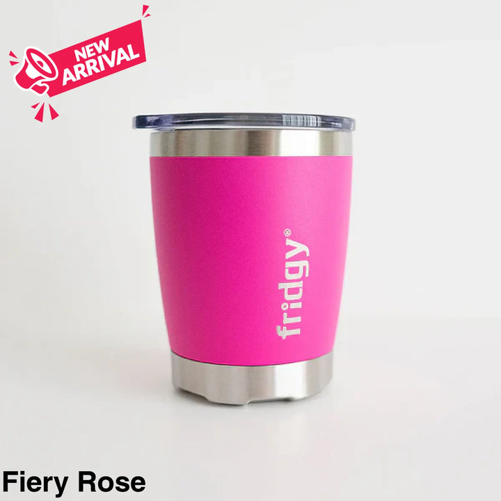 Fridgy 350ml Mini Insulated Tumbler Fiery Rose