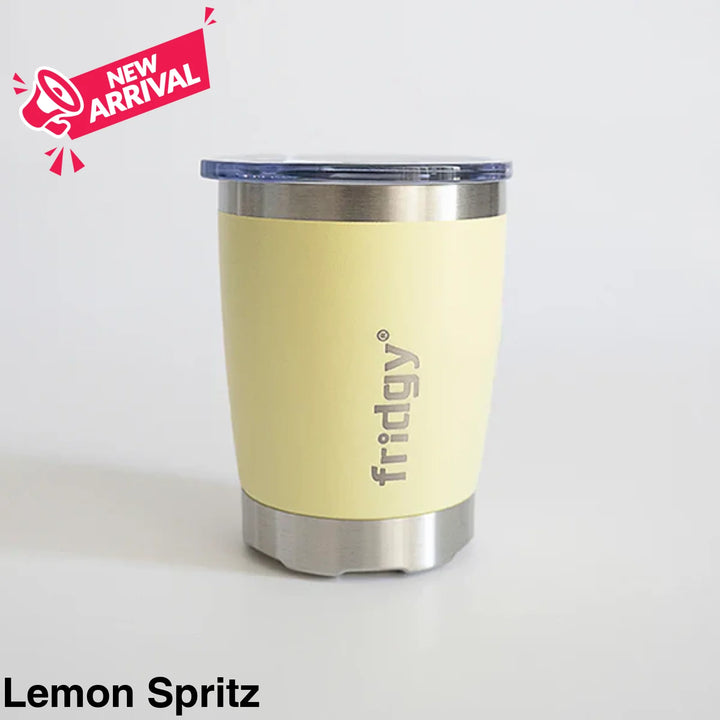 Fridgy 350ml Mini Insulated Tumbler Lemon Spritz