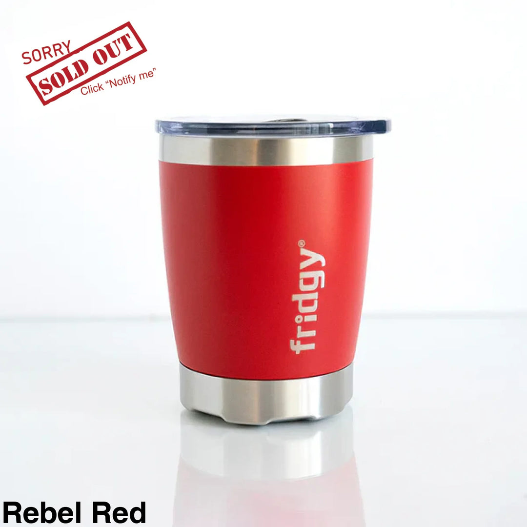 Fridgy 350ml Mini Insulated Tumbler Rebel Red