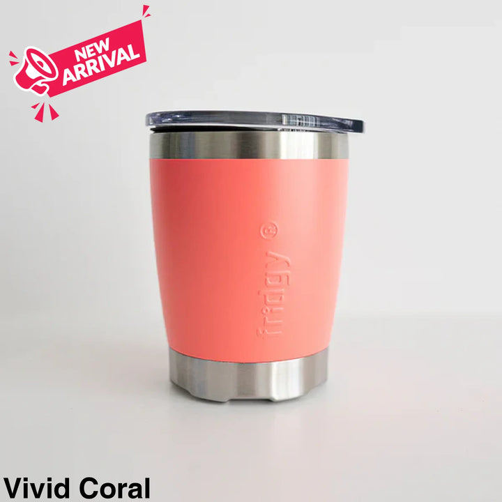 Fridgy 350ml Mini Insulated Tumbler Vivid Coral