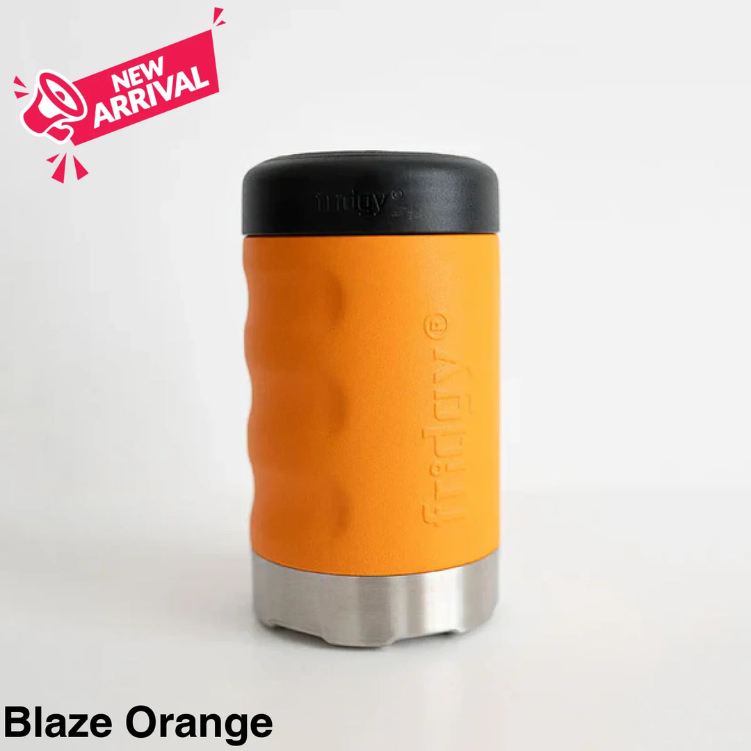 Fridgy 375ml Can Cooler Blaze Orange