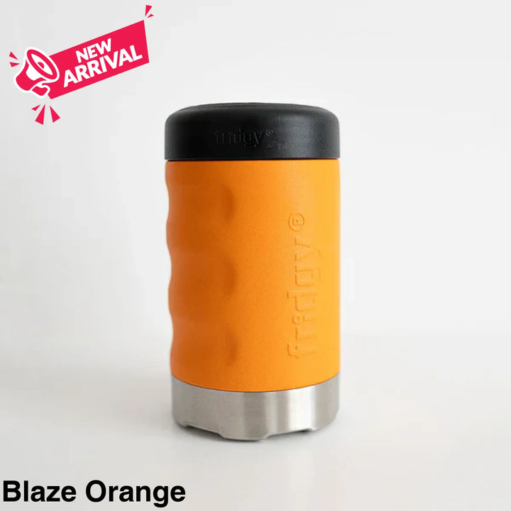 Fridgy 375ml Can Cooler Blaze Orange