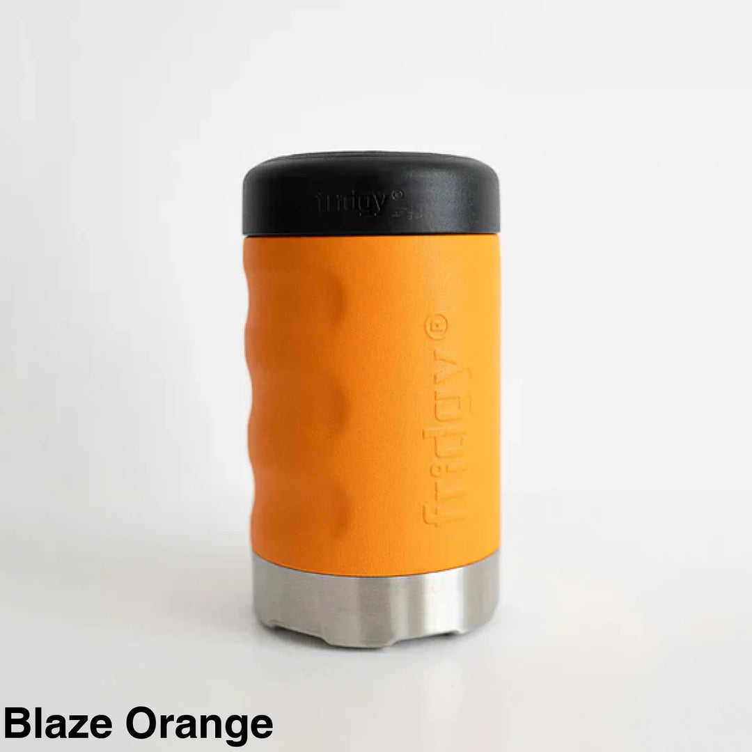 Fridgy 375ml Can Cooler Blaze Orange