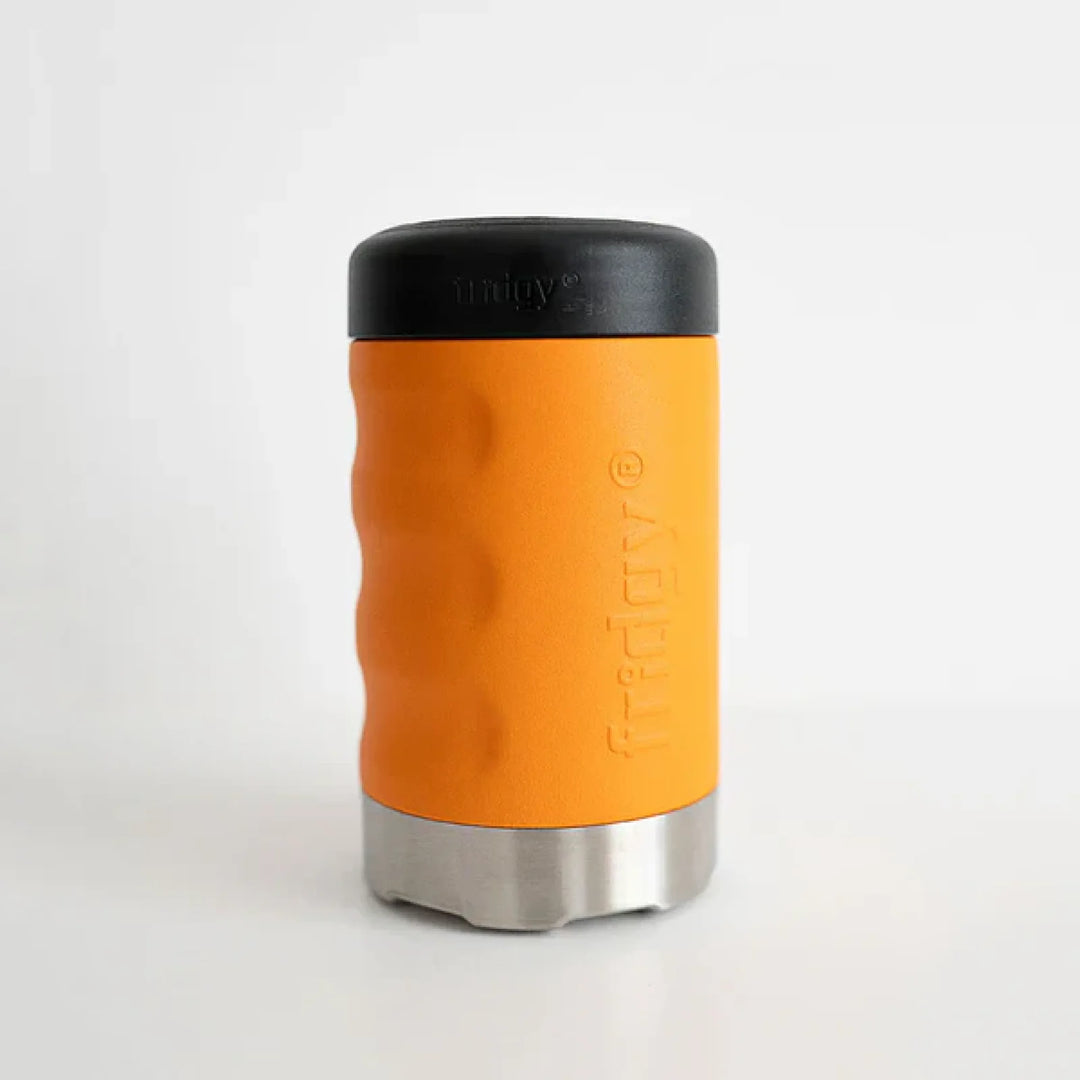 Fridgy 375ml Can Cooler Blaze Orange