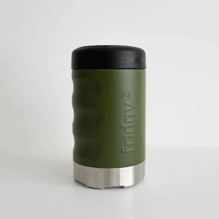 Fridgy 375Ml Can Cooler Commando Green