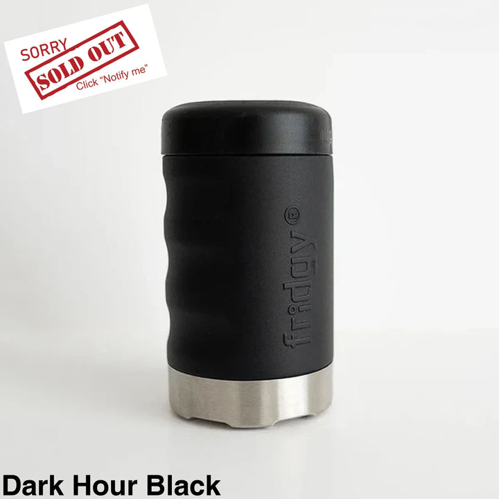 Fridgy 375Ml Can Cooler Dark Hour Black