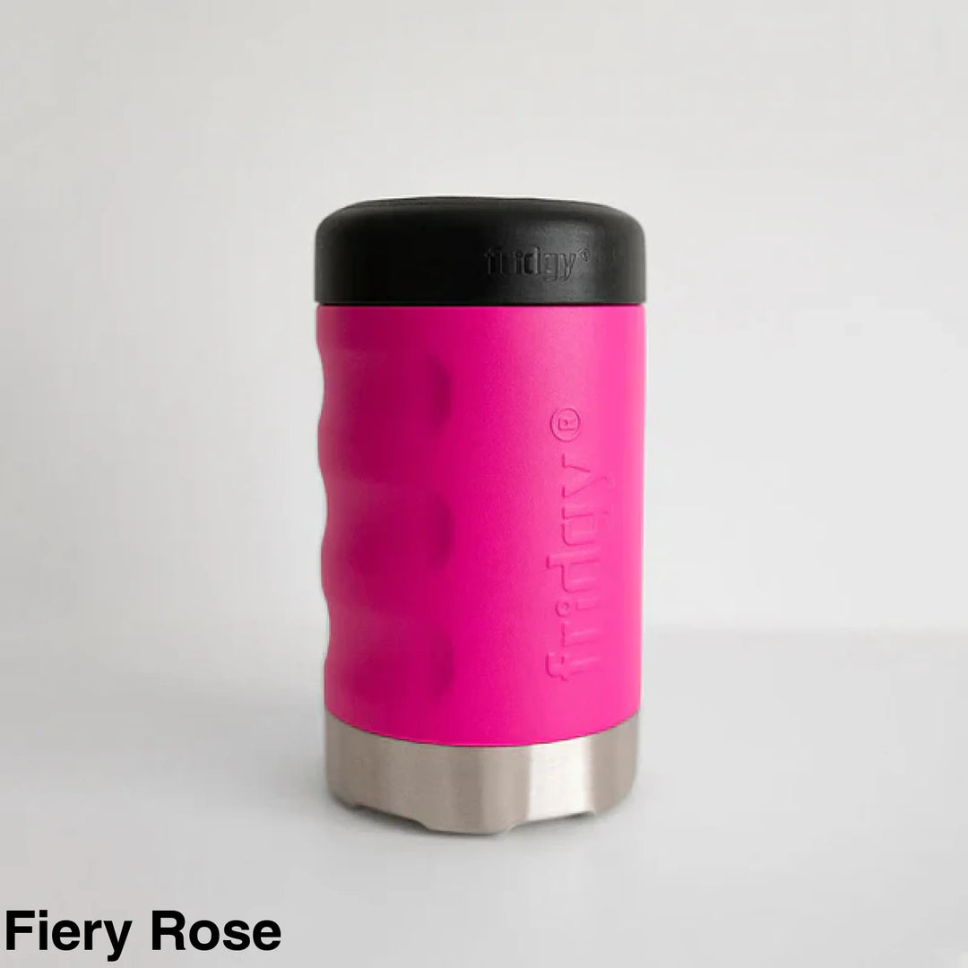 Fridgy 375Ml Can Cooler Fiery Rose