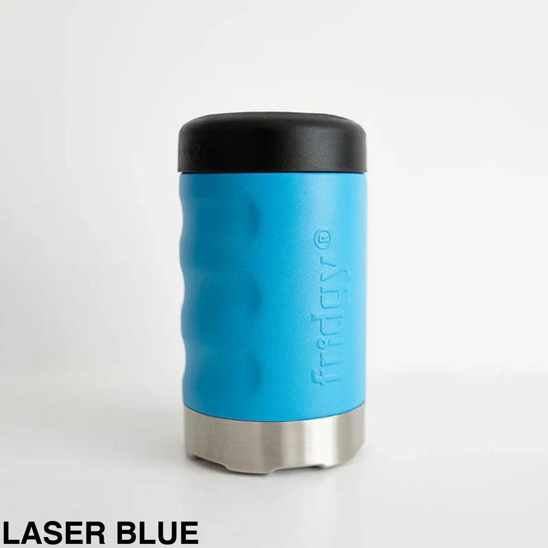Fridgy 375Ml Can Cooler Laser Blue