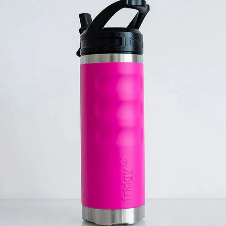 Fridgy 540Ml Insulated Bottle Sipper Fiery Rose