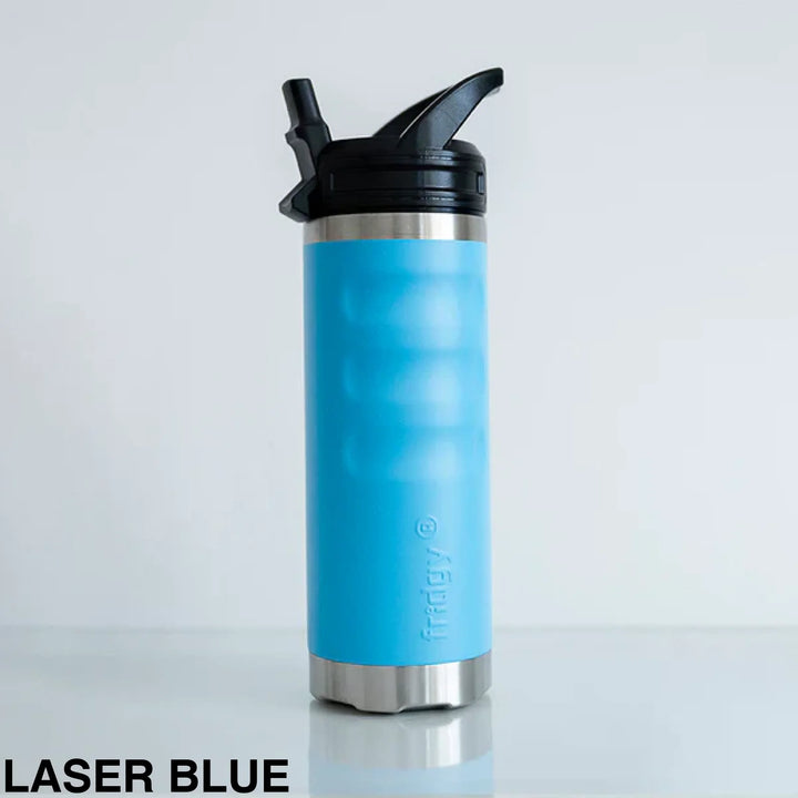 Fridgy 540Ml Insulated Bottle Sipper Laser Blue