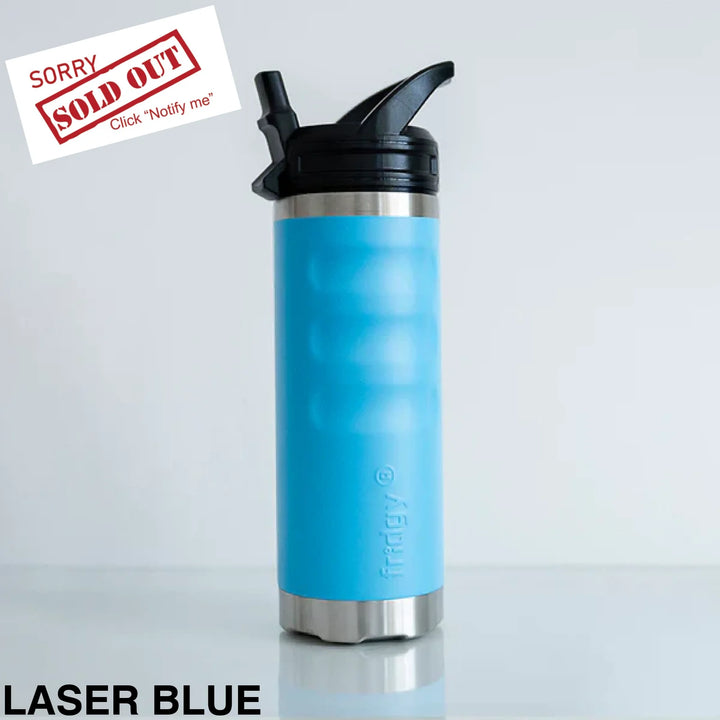 Fridgy 540Ml Insulated Bottle Sipper Laser Blue