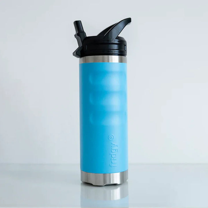 Fridgy 540Ml Insulated Bottle Sipper Laser Blue