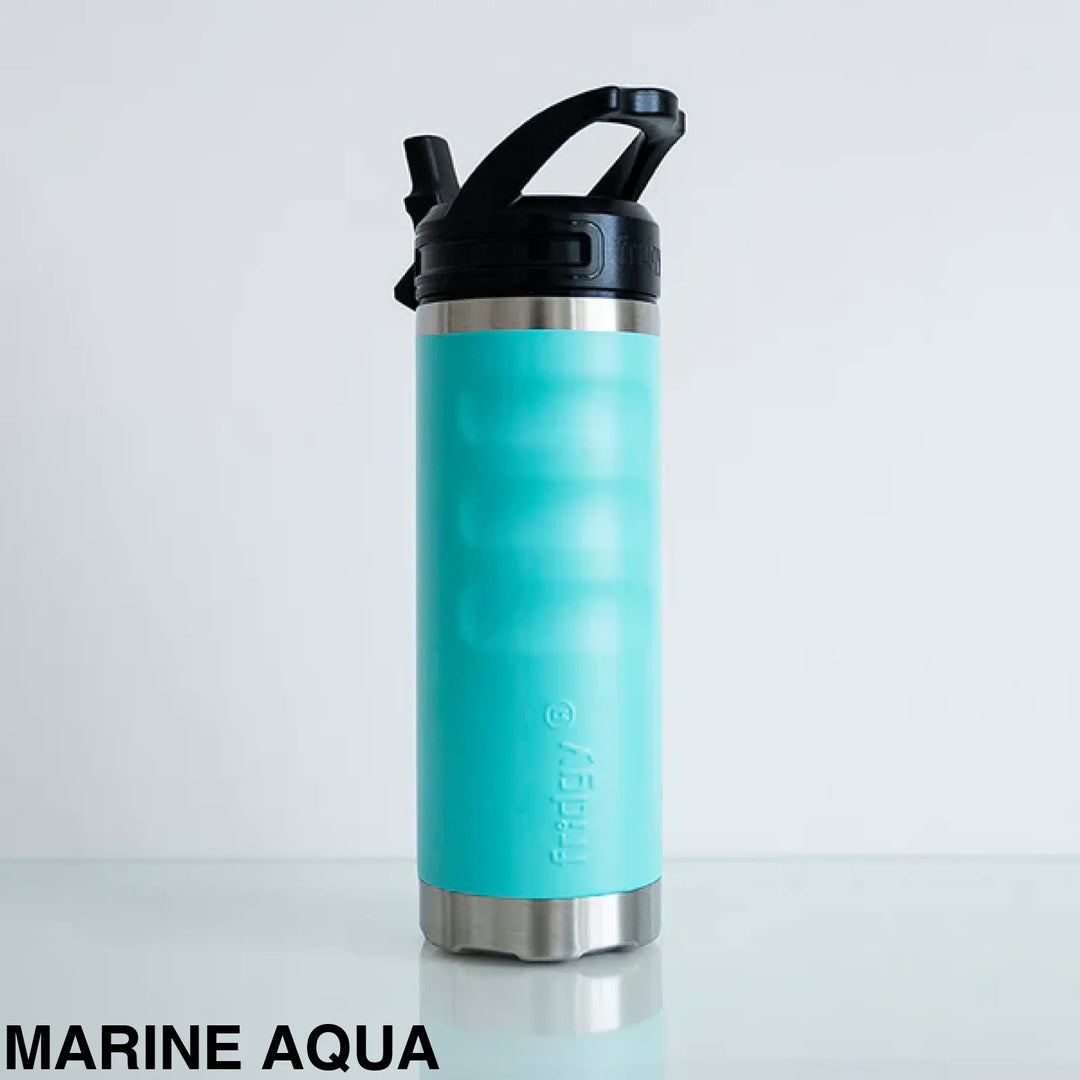 Fridgy 540Ml Insulated Bottle Sipper Marine Aqua