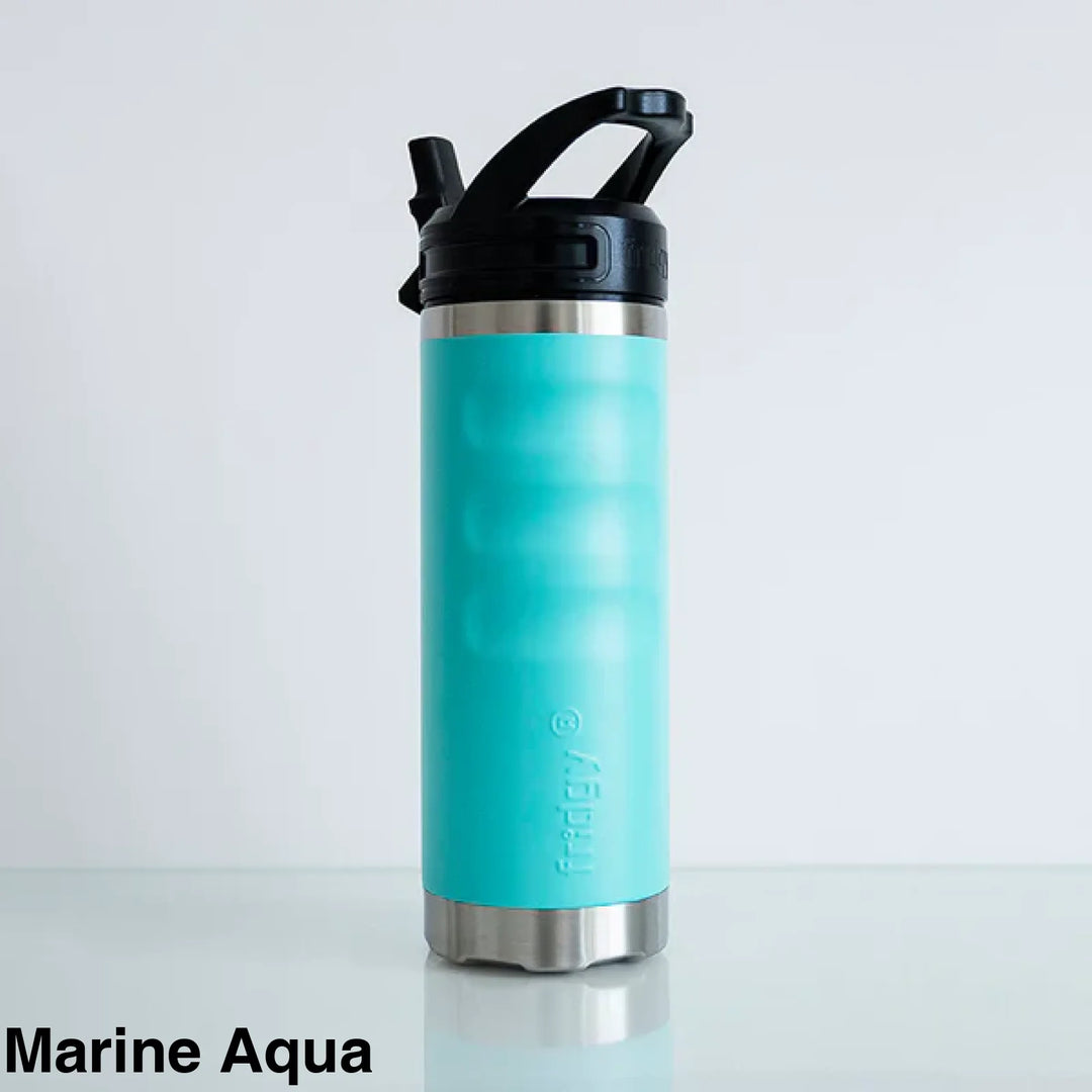 Fridgy 540Ml Insulated Bottle Sipper Marine Aqua