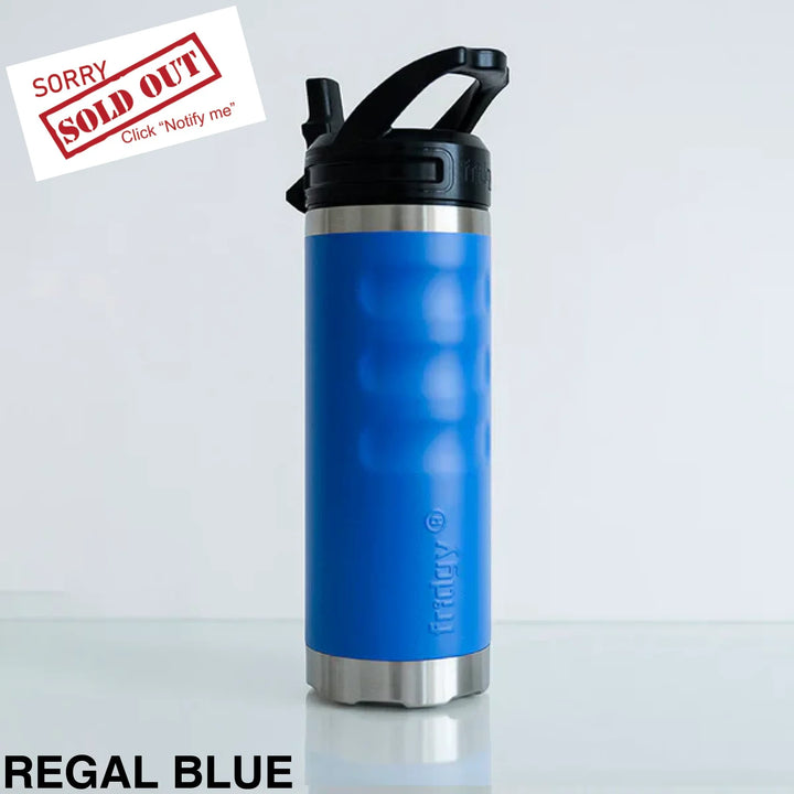 Fridgy 540Ml Insulated Bottle Sipper Regal Blue