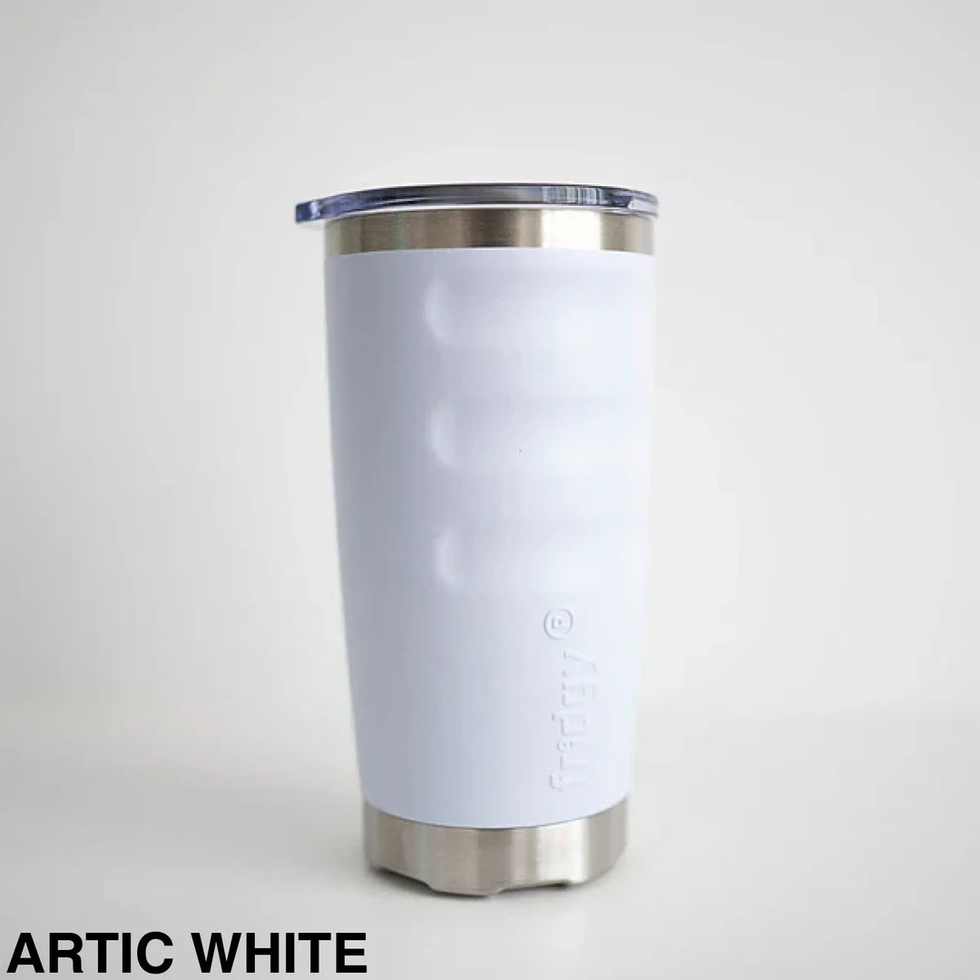 Fridgy 600Ml Insulated Tumbler White