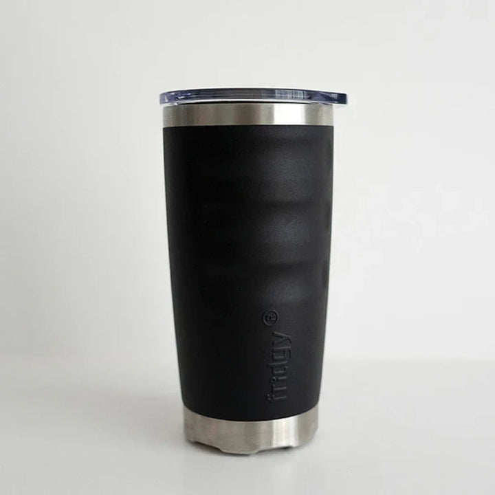 Fridgy 600Ml Insulated Tumbler Dark Hour Black