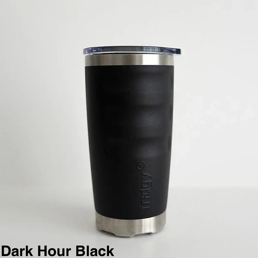 Fridgy 600Ml Insulated Tumbler Dark Hour Black