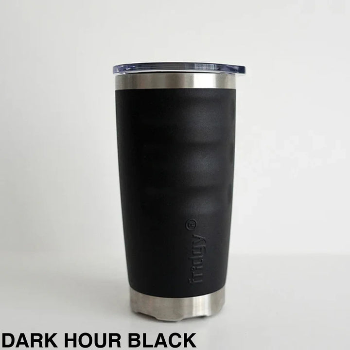 Fridgy 600Ml Insulated Tumbler Dark Hour Black