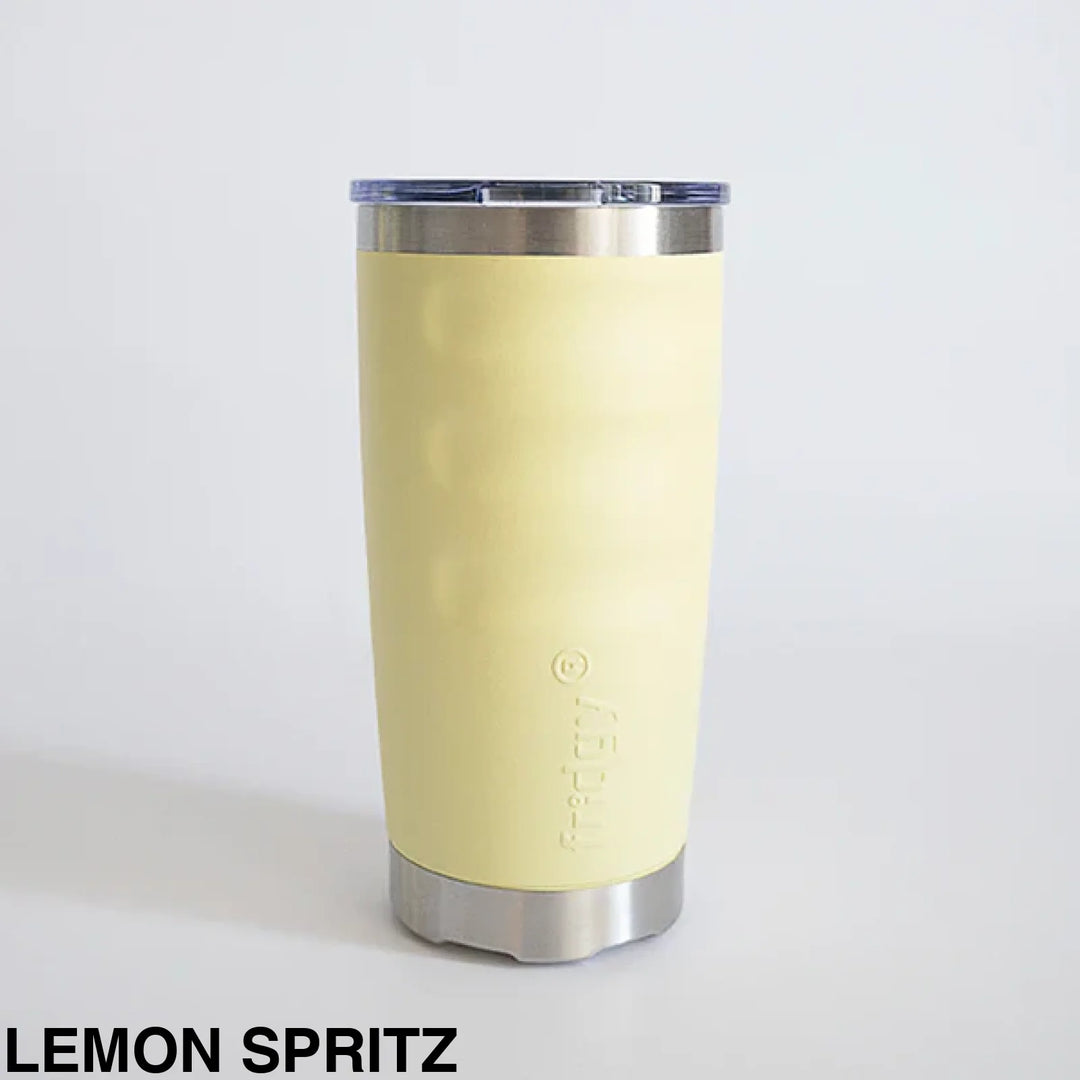 Fridgy 600ml Insulated Tumbler Lemon Spritz