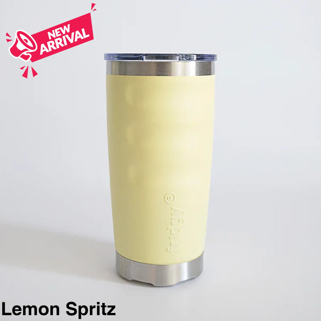 Fridgy 600ml Insulated Tumbler Lemon Spritz