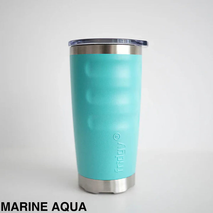 Fridgy 600Ml Insulated Tumbler Marine Aqua