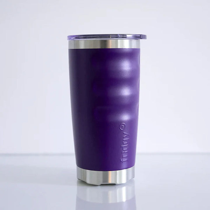 Fridgy 600Ml Insulated Tumbler Purple Army