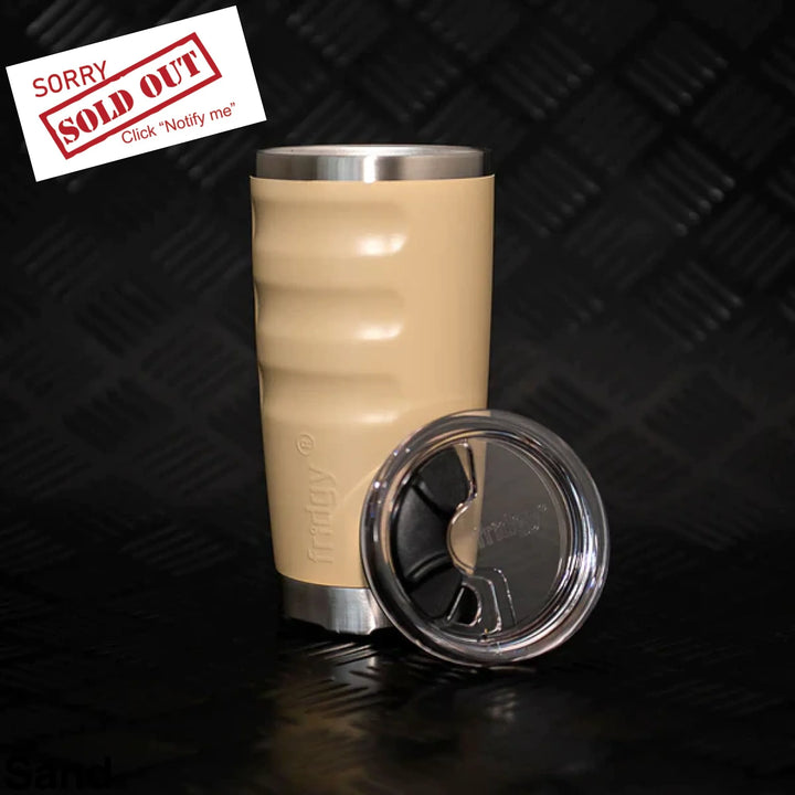 Fridgy 600Ml Insulated Tumbler Sand