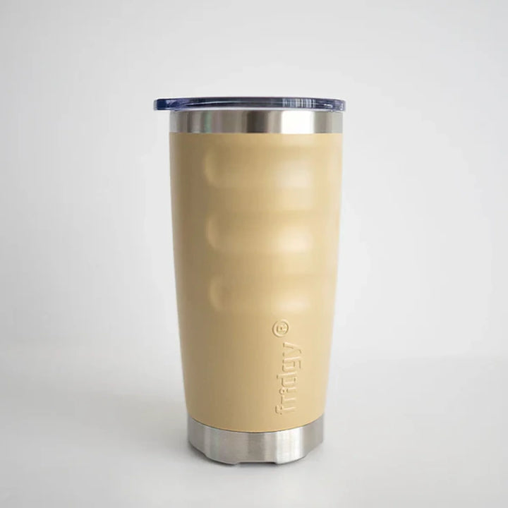 Fridgy 600ml Insulated Tumbler Sandy Taupe