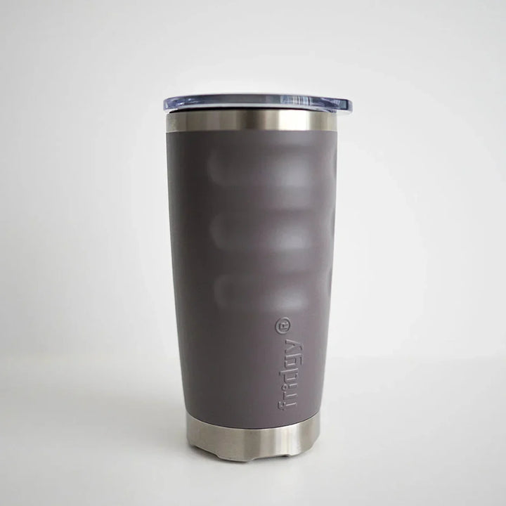 Fridgy 600ml Insulated Tumbler Stormy Grey
