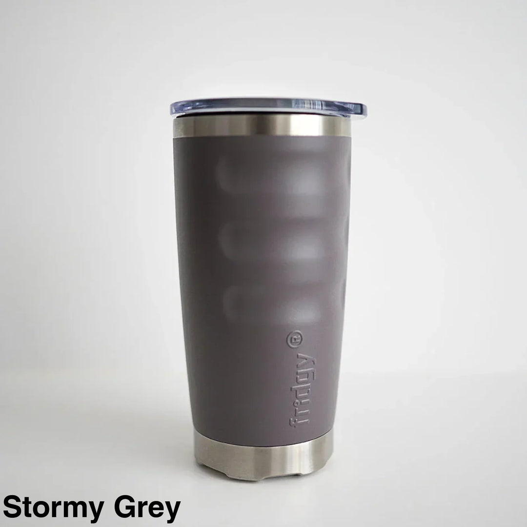 Fridgy 600ml Insulated Tumbler Stormy Grey