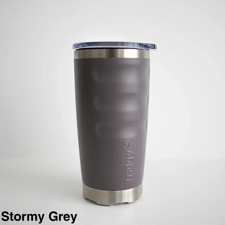 Fridgy 600ml Insulated Tumbler Stormy Grey
