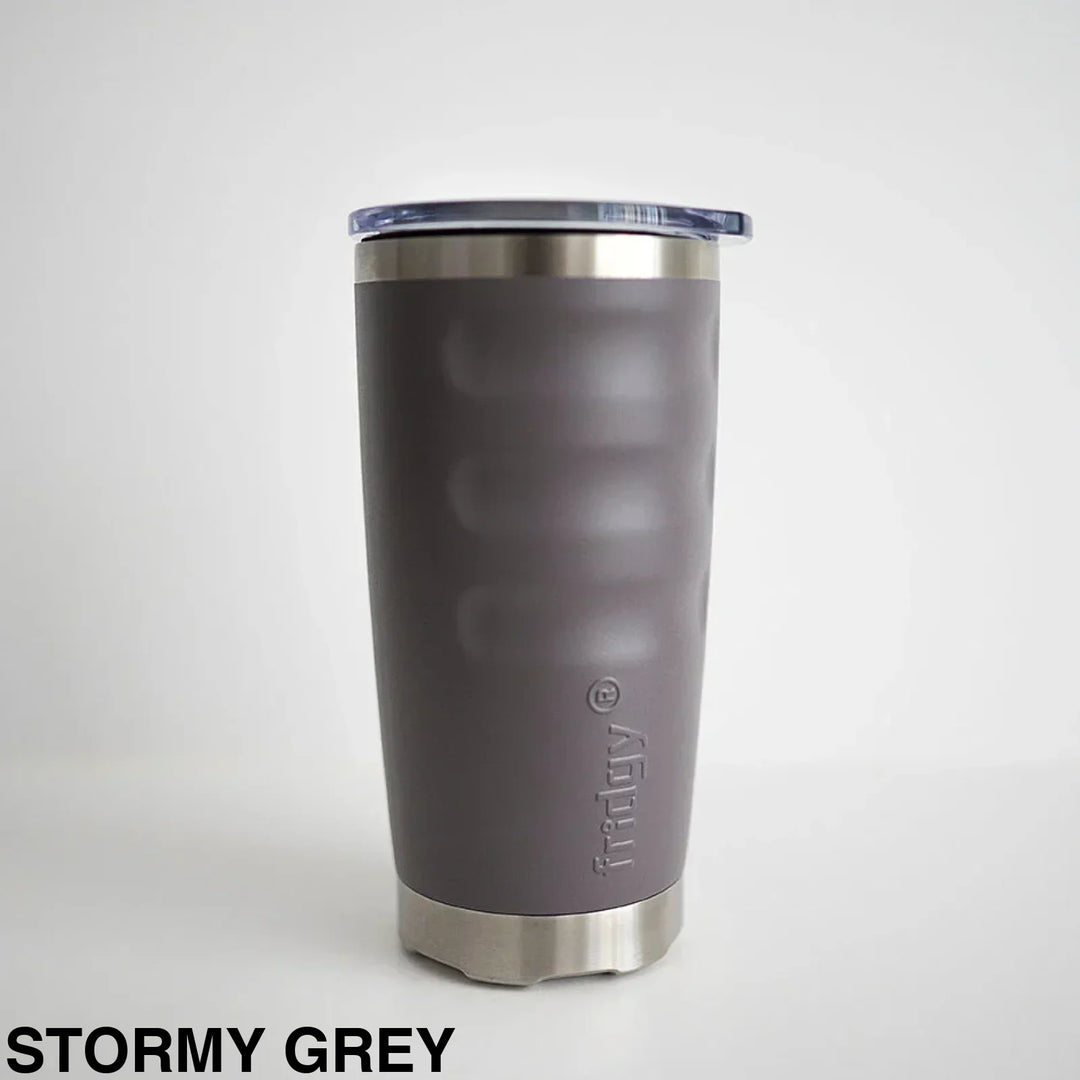 Fridgy 600ml Insulated Tumbler Stormy Grey