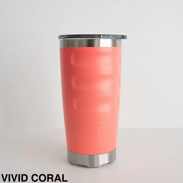 Fridgy 600Ml Insulated Tumbler Vivid Coral