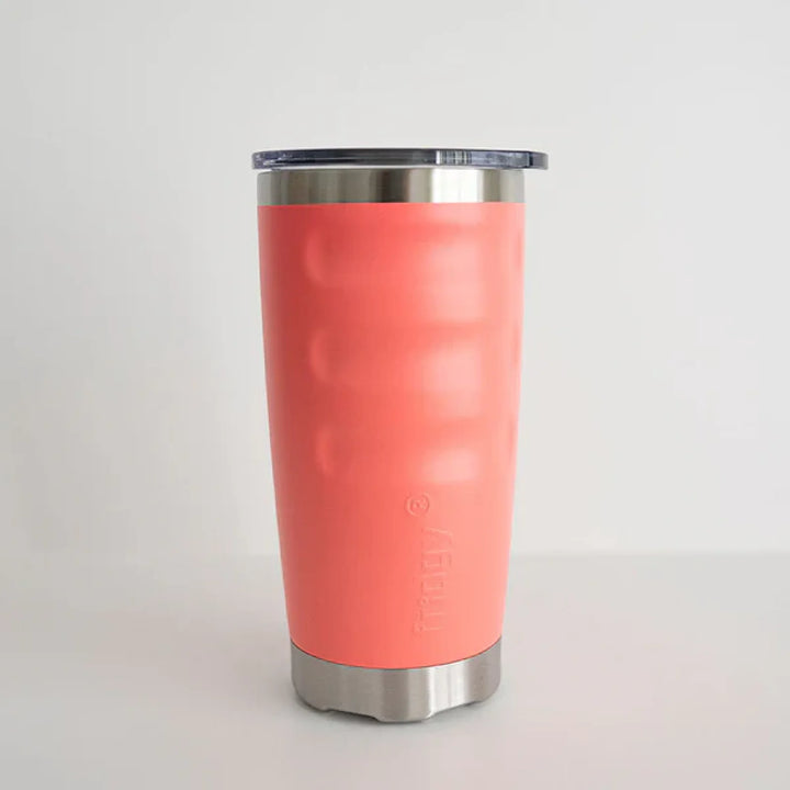 Fridgy 600Ml Insulated Tumbler Vivid Coral
