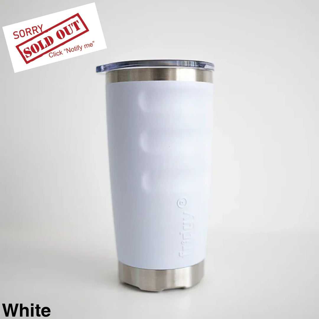 Fridgy 600Ml Insulated Tumbler White